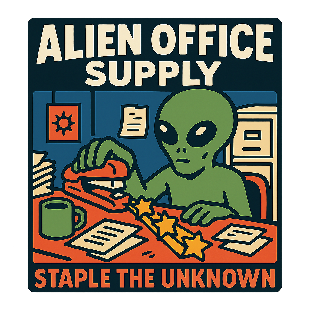Alien Office Supply standalone design