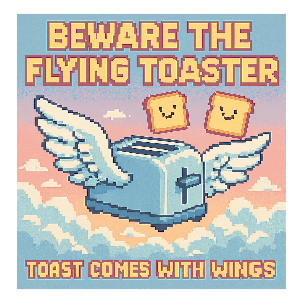 Beware the Flying Toaster standalone design