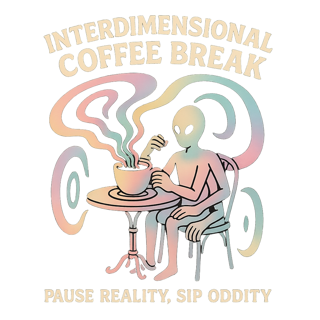 Interdimensional Coffee Break standalone design