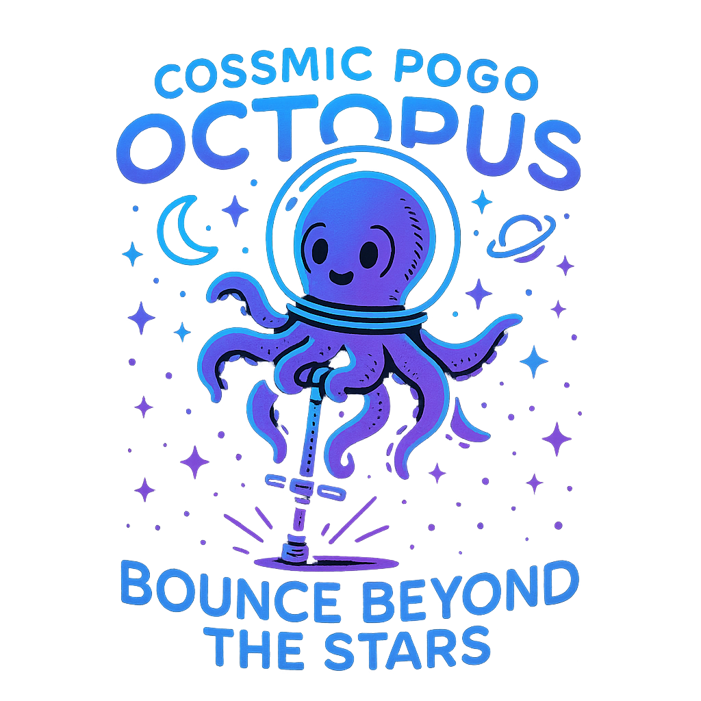 Cosmic Pogo Octopus standalone design