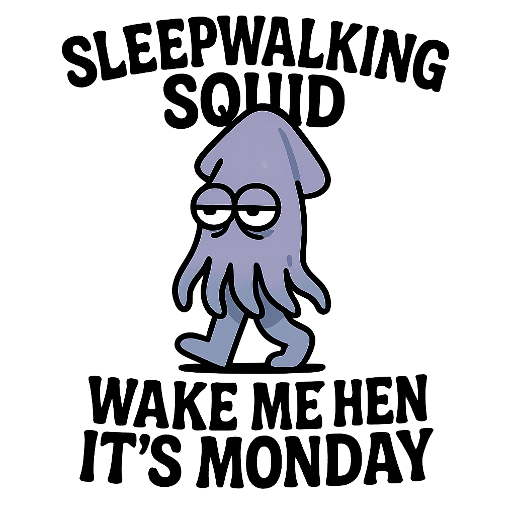 Sleepwalking Squid standalone design