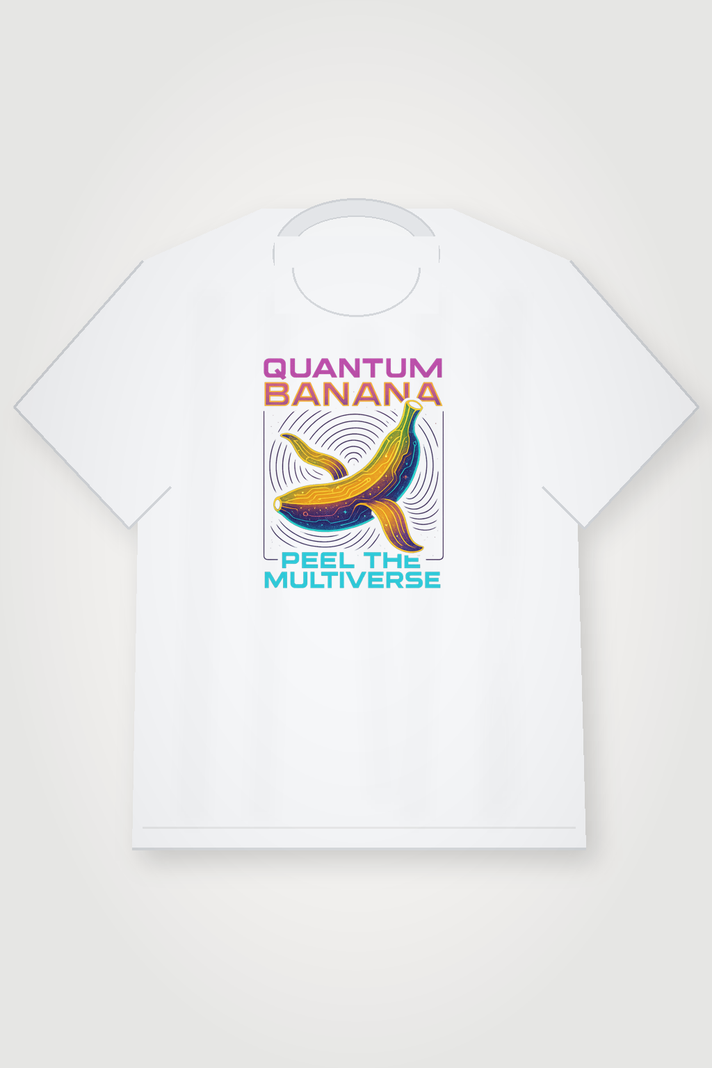 Quantum Banana shirt mockup